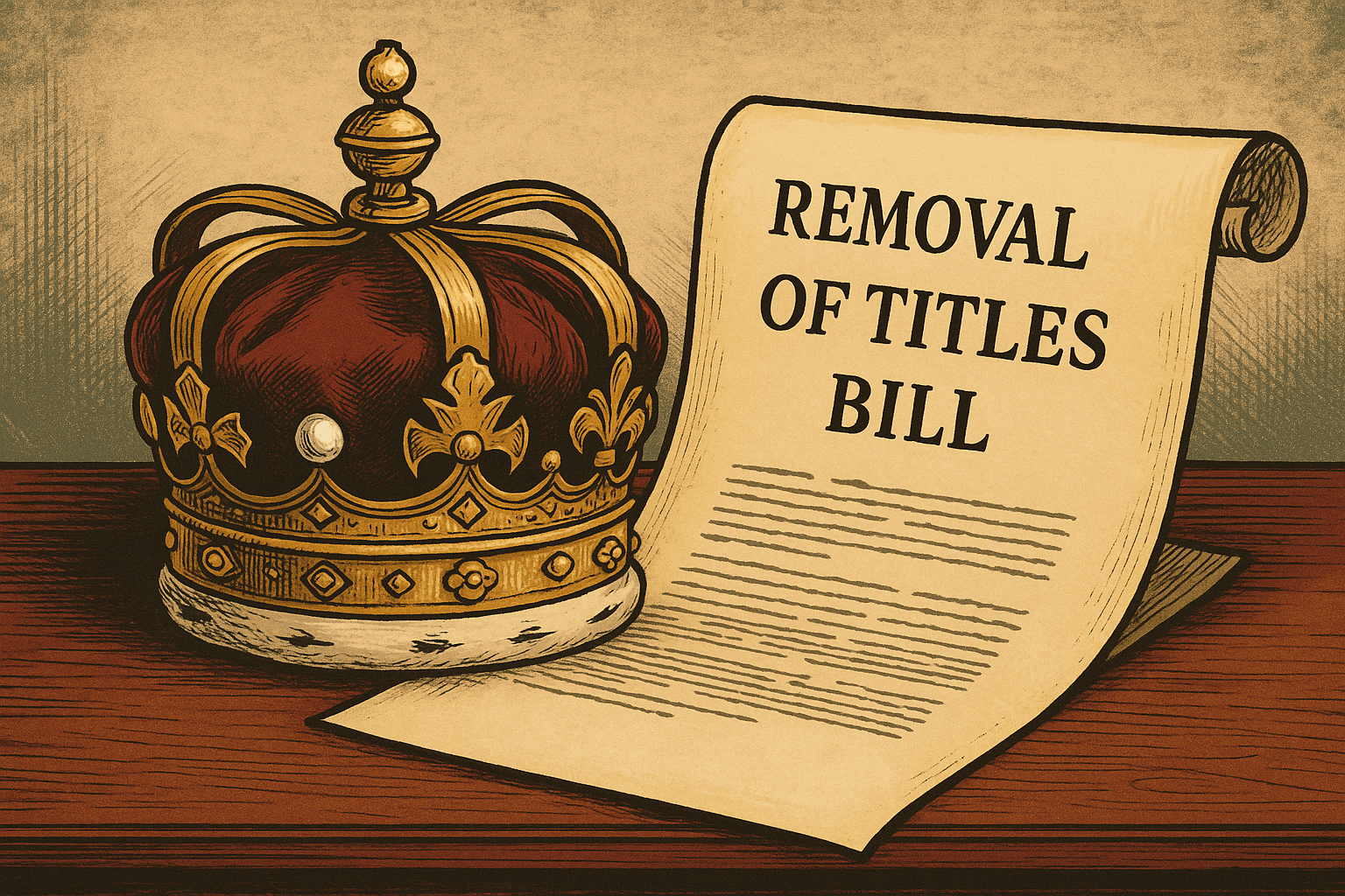 Removal of Titles Bill