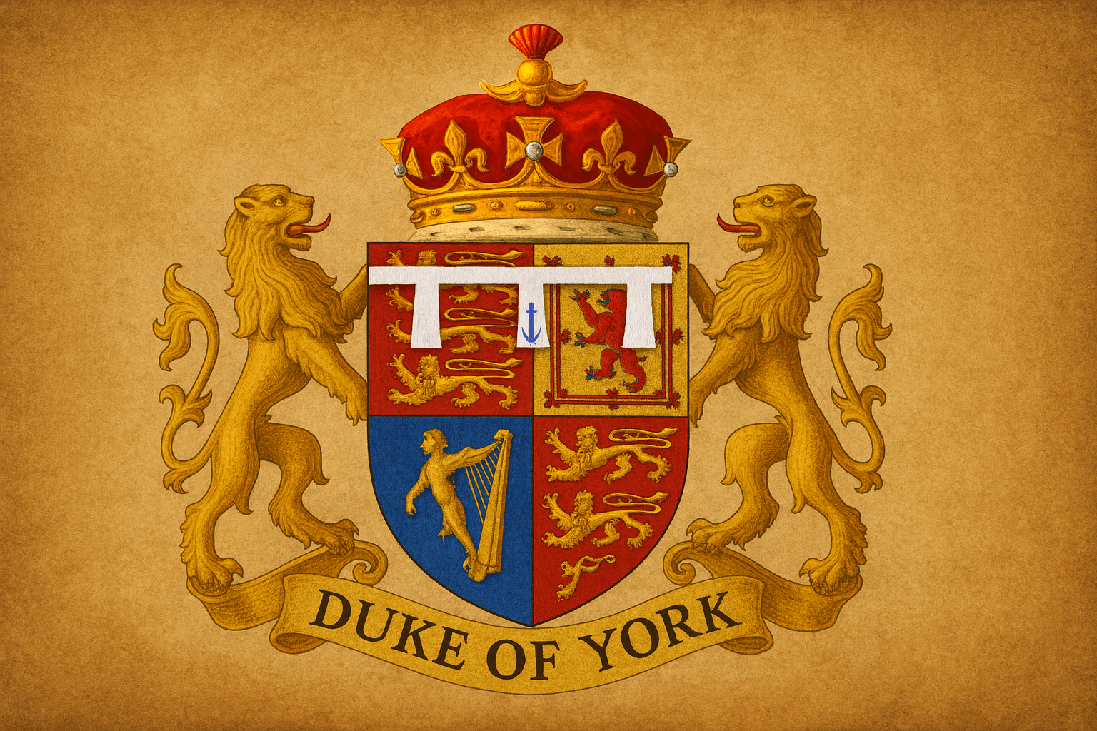 Arms of the Duke of York